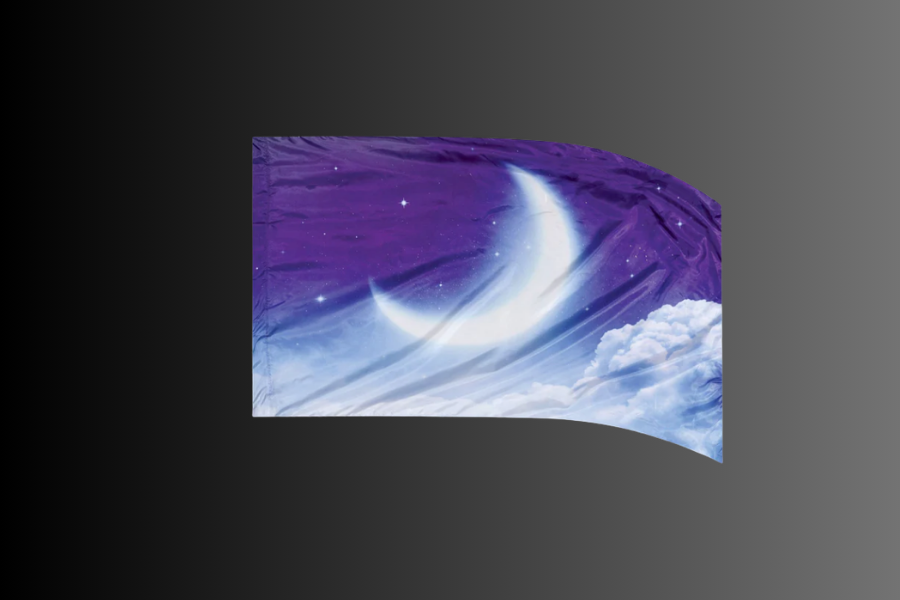 In Stock Digital Colorguard Flags